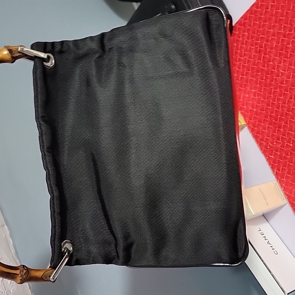 Gucci bamboo lambskin/nylon exterior - Picture 7 of 12